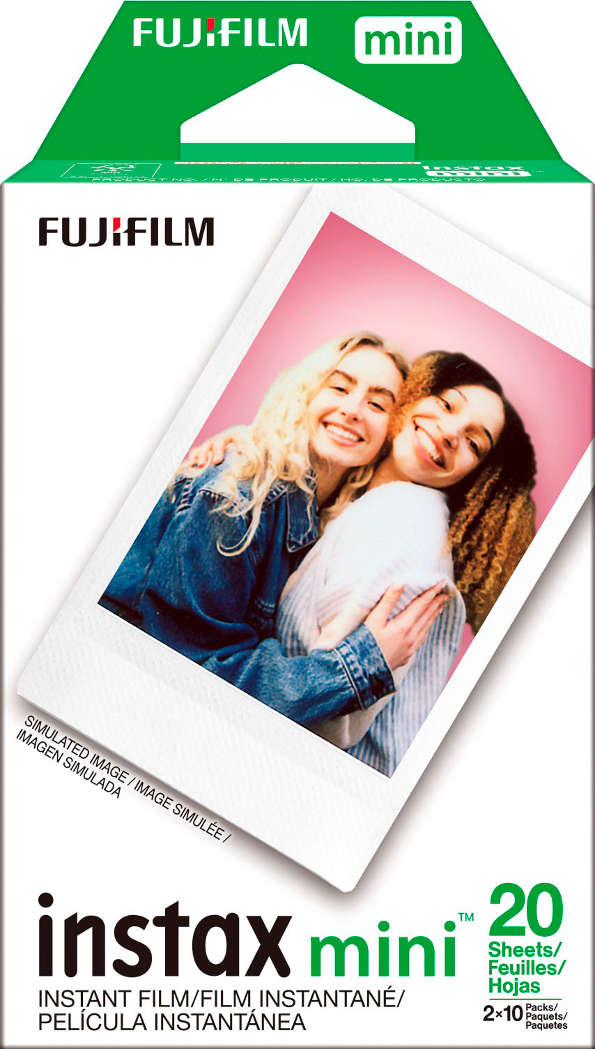 Shinkan fusión riñones Fujifilm instax mini Instant Color Film Twin Pack 16437396 - Best Buy