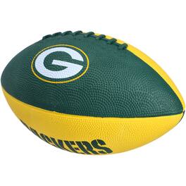 Logo Brands - Green Bay Packers Pinwheel Logo Junior Football - Multicolor
