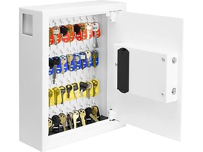 Alt View 3. Barska - Barska 40-Key Digital Keypad Wall Safe, White (AX13964) - White.