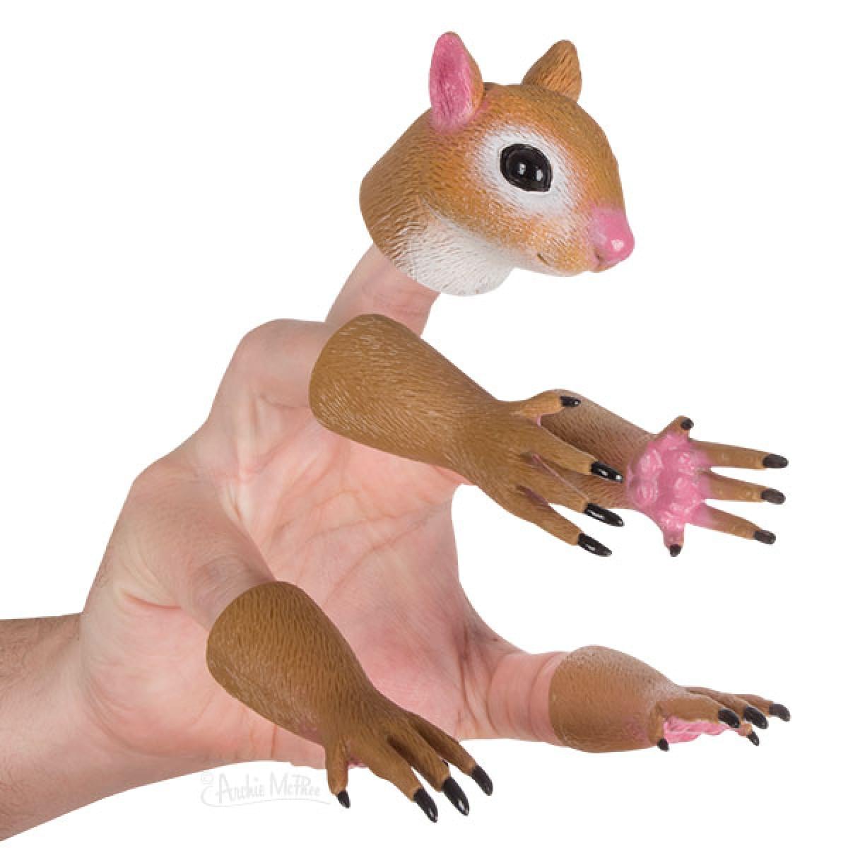 Accoutrements - Handisquirrel Set of 5 Finger Puppets - Brown price history on PriceWatchPro
