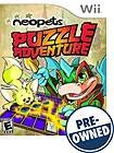 Front Detail. Neopets Puzzle Adventure — PRE-OWNED - Nintendo Wii.