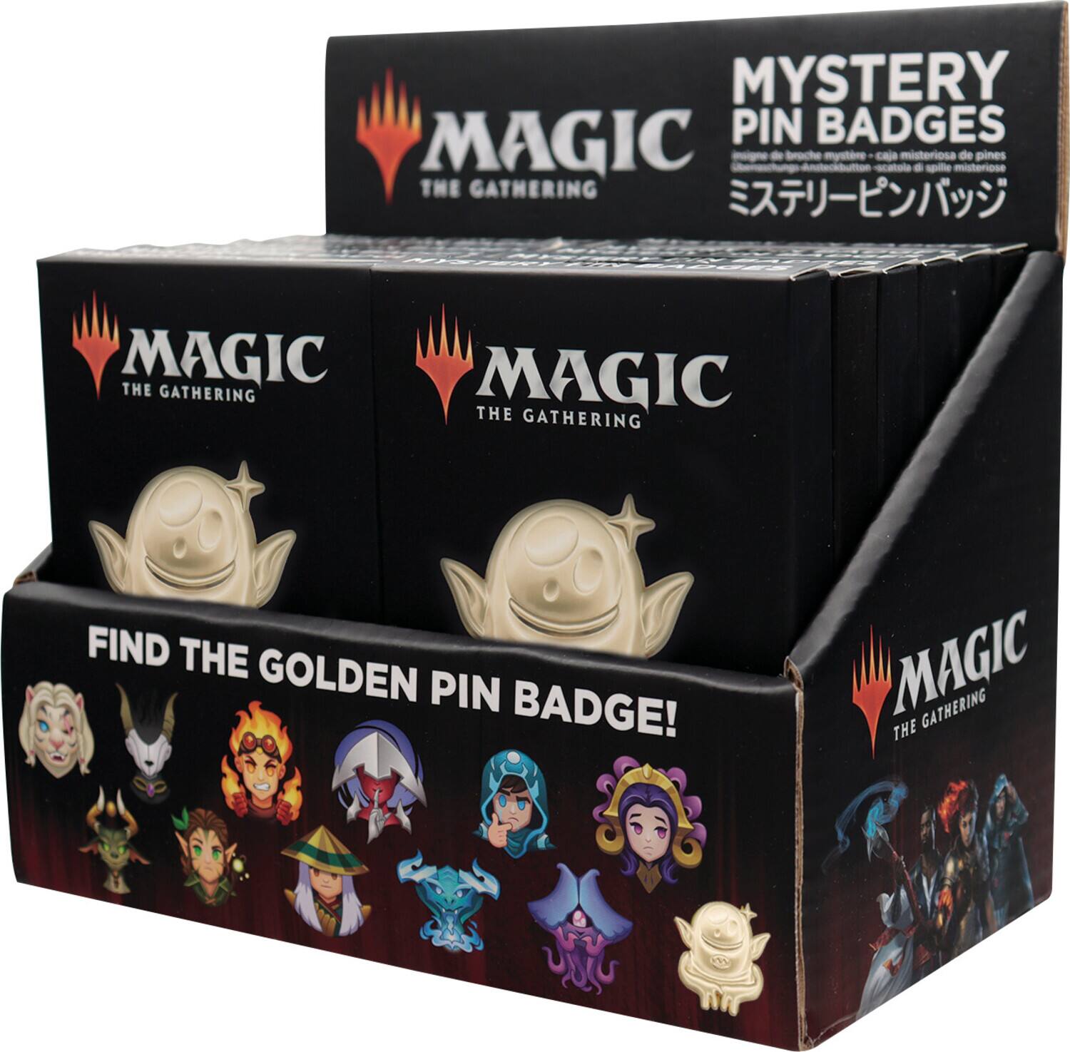 Mystery Magic Pin Badges  
Mystery Magic Pin Badges  
Mystery Magic Pin Badges  
Mystery Magic Pin Badges  

Magic The Gathering  
Magic The Gathering  
Magic The Gathering  
Magic The Gathering  

Find the Golden Pin Badge!