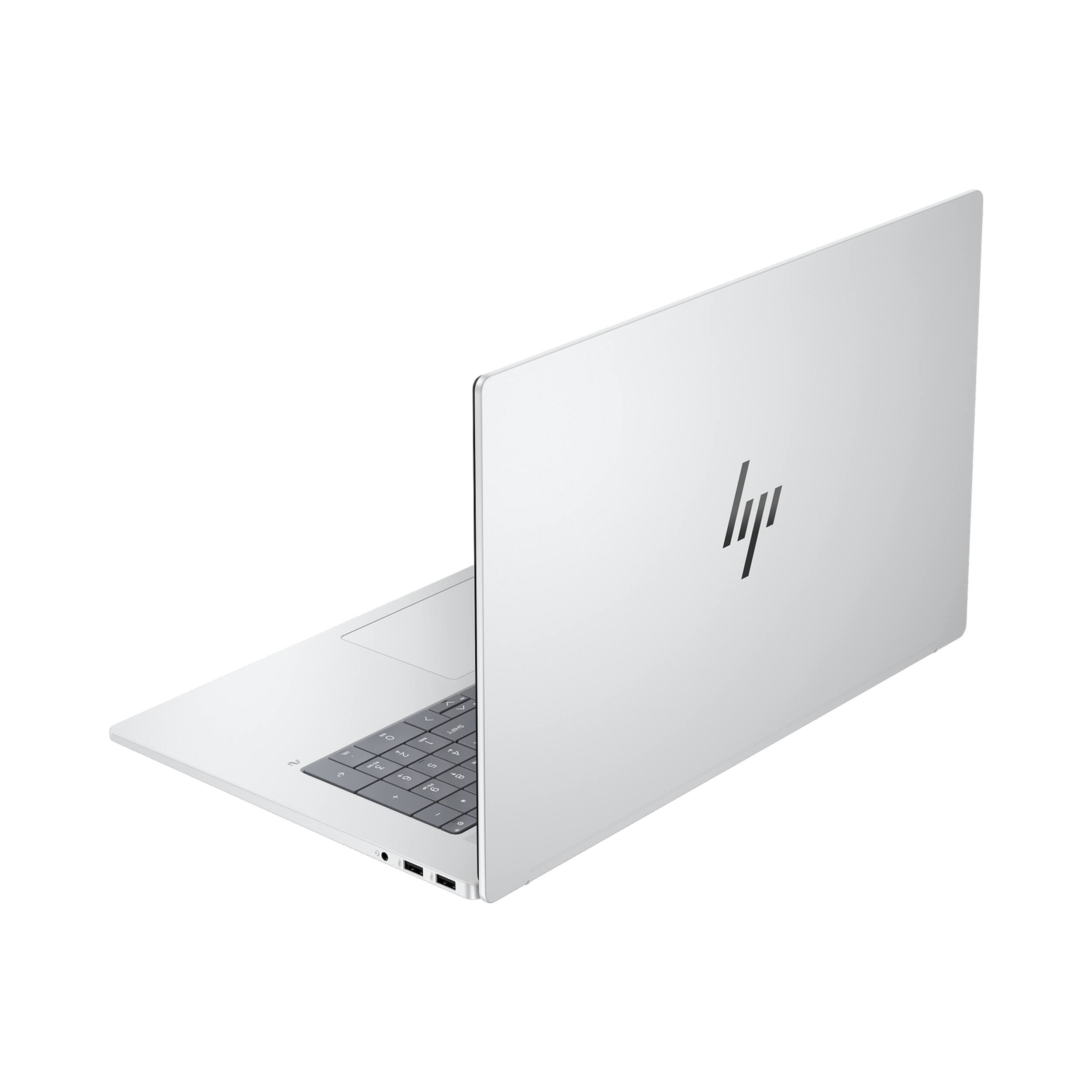Alt View 4. HP - OmniBook X 17.3" Full HD Touchscreen Laptop - Intel Core Ultra 7 (2024) - 16GB Memory - 512GB SSD - Copilot+ PC - Glacier Silver.