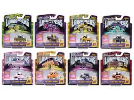 Car Tuned - "Lowriders Show Glow" Series 2 Set of 8 Pieces Diecast Model Cars by CarTuned