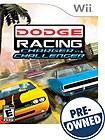 Front Detail. Dodge Racing: Charger vs Challenger — PRE-OWNED - Nintendo Wii.