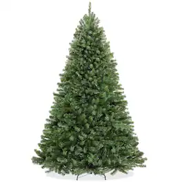 Casafield - 9-ft Realistic Spruce Artificial Christmas Tree with Stand - Green