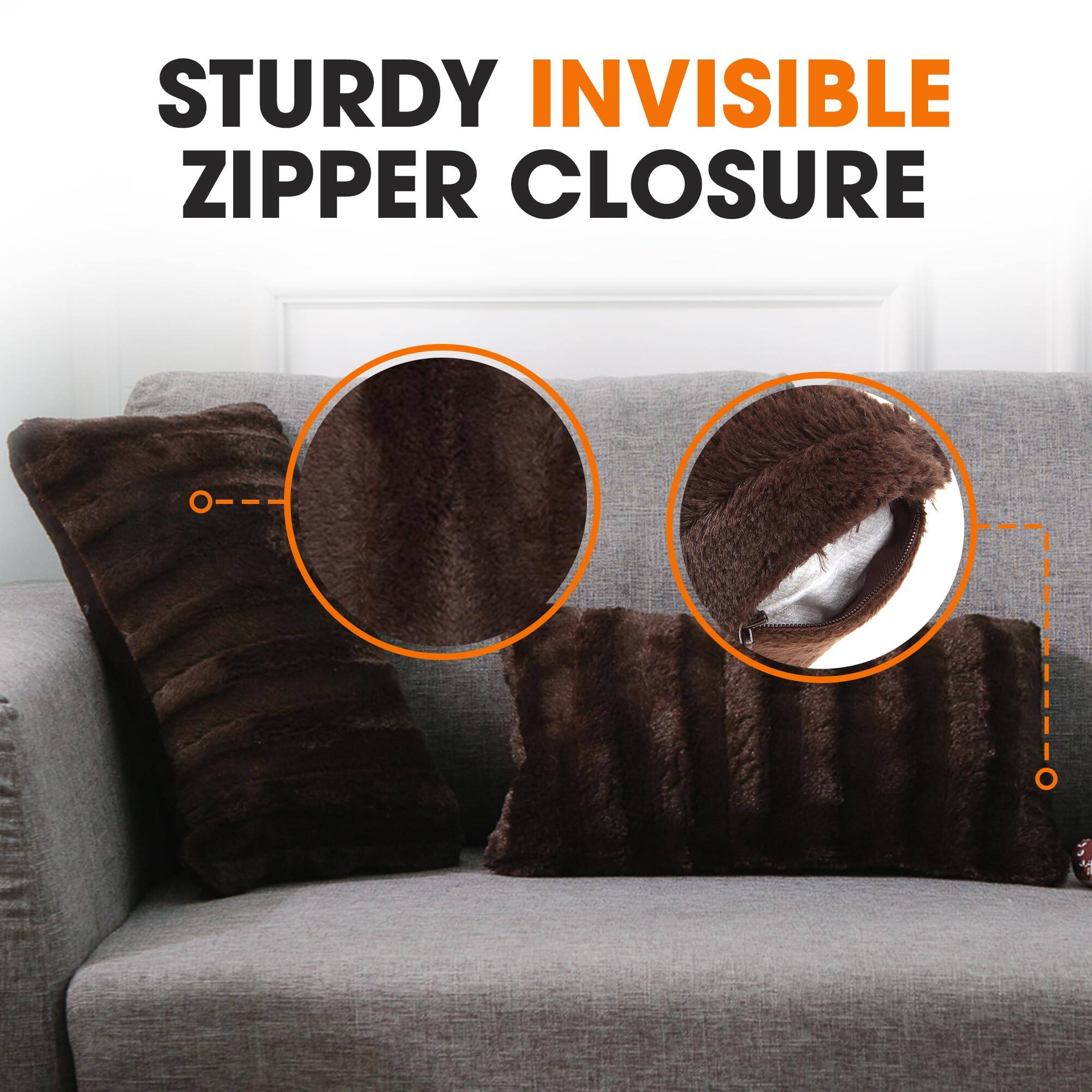 STURDY INVISIBLE ZIPPER CLOSURE