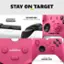 STAY ON TARGET Xbox Wireless and BLUETOOTH TECHNOLOGY TEXTURED GRIP on the triggers, bumpers, and back case 6  X A RE XBOX HYBRID D-PAD  = X Y A B Dedicated SHARE BUTTON 3.5mm audio HEADSET JACK