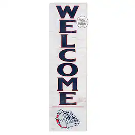 Jardine - Gonzaga Bulldogs 10'' x 35'' Indoor/Outdoor Welcome Sign - White