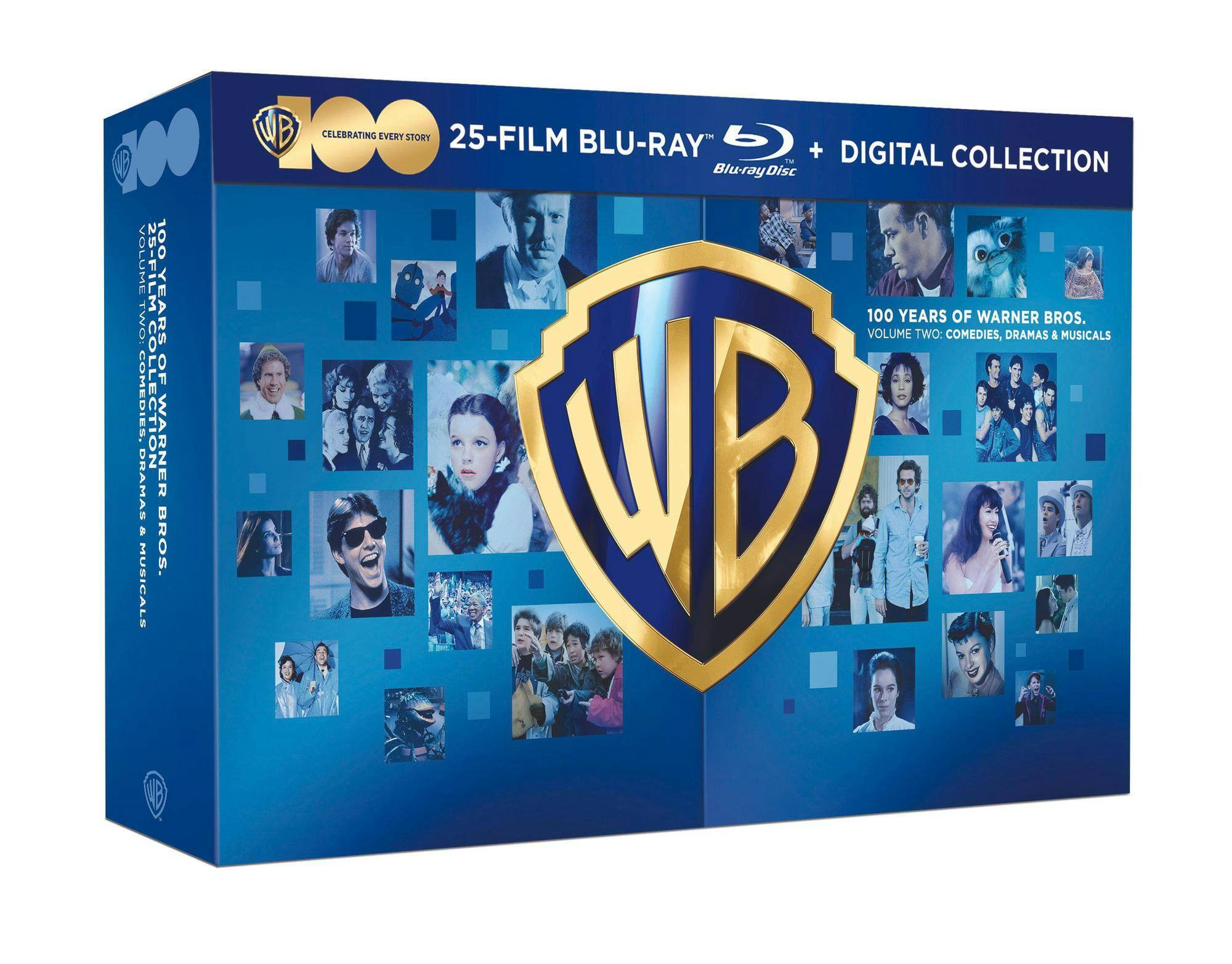 Angle. WB 100th 25Film Collection Vol 2 Comedy, Drama, Musicals (Blu-ray Set) [Blu-ray].