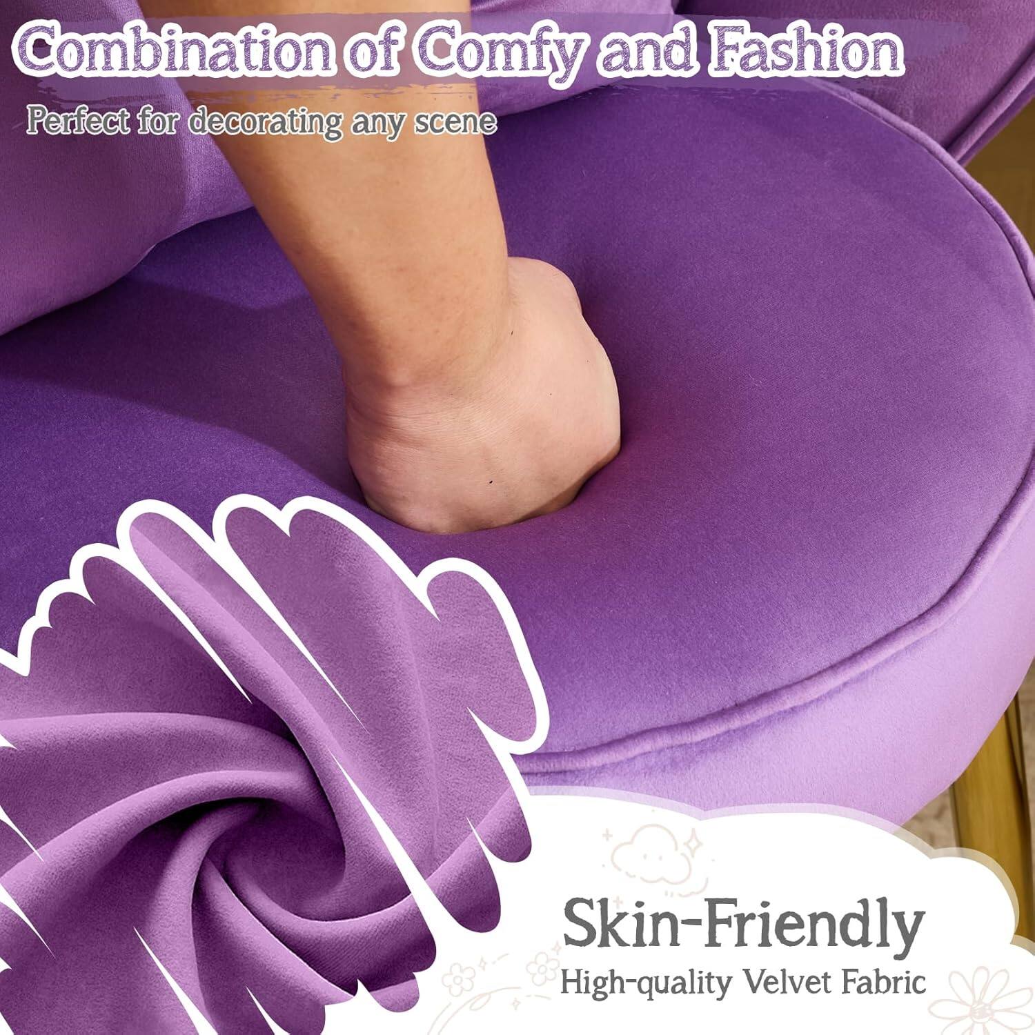 Combination of Comfy and Fashion  
Perfect for decorating any scene  

Skin-Friendly  
High-quality Velvet Fabric