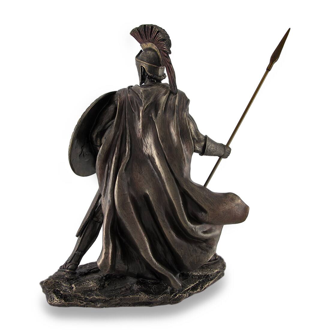 Alt View 3. Veronese Design - Leonidas, Greek Warrior King, Bronzed Sculptural Statue - Bronze.