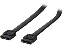 Nippon Labs - SATA3-1.5FT-BK 1.5 ft. SATA III Male to Male Cable, Black