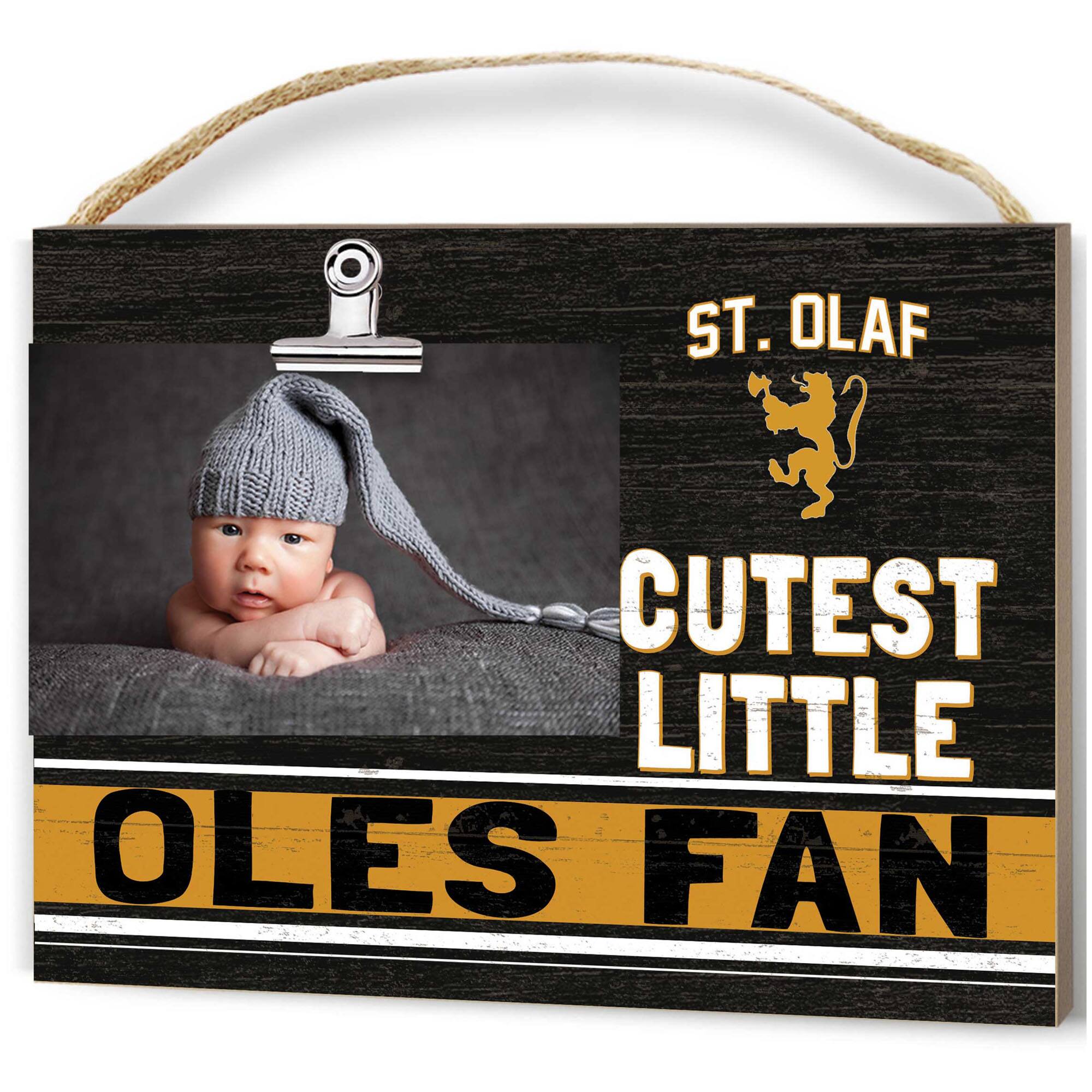 St. Olaf Oles 8'' x 10'' Cutest Little Team Logo Clip Photo Frame