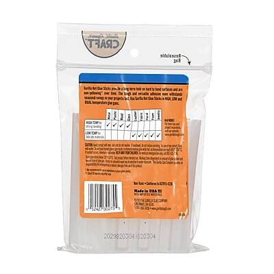 Sure, here is the corrected and grouped text from the image:

---

**CRAFT Resealable 83g**

**Not Cue Sticks**

**FN de a rg I M tart ta bond surfaces and The and veruatle aterie a Ou Laria Du S5icks**

**NCA LEW and DUAL LOW ty -N pora Dact JPORN i I**

**Made in USA**

**03242 30275**

**OCG 2029820304 820304**

---

**Instructions:**

**For best results, apply a thin, even coat of glue to both surfaces to be bonded. Allow the glue to dry until it is no longer tacky.**

**For best results, apply a thin, even coat of glue to both surfaces to be bonded. Allow the glue to dry until it is no longer tacky.**

**WARNING:**

**Keep out of reach of children.**

**Not for use on skin.**

**Made in USA**

**03242 30275**

**OCG 2029820304 820304**

