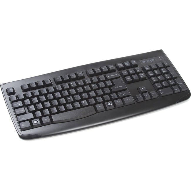 Kensington - Pro Fit Wireless Keyboard - Wireless Connectivity - RF - USB Interface - QWERTY Layout - Computer - Black