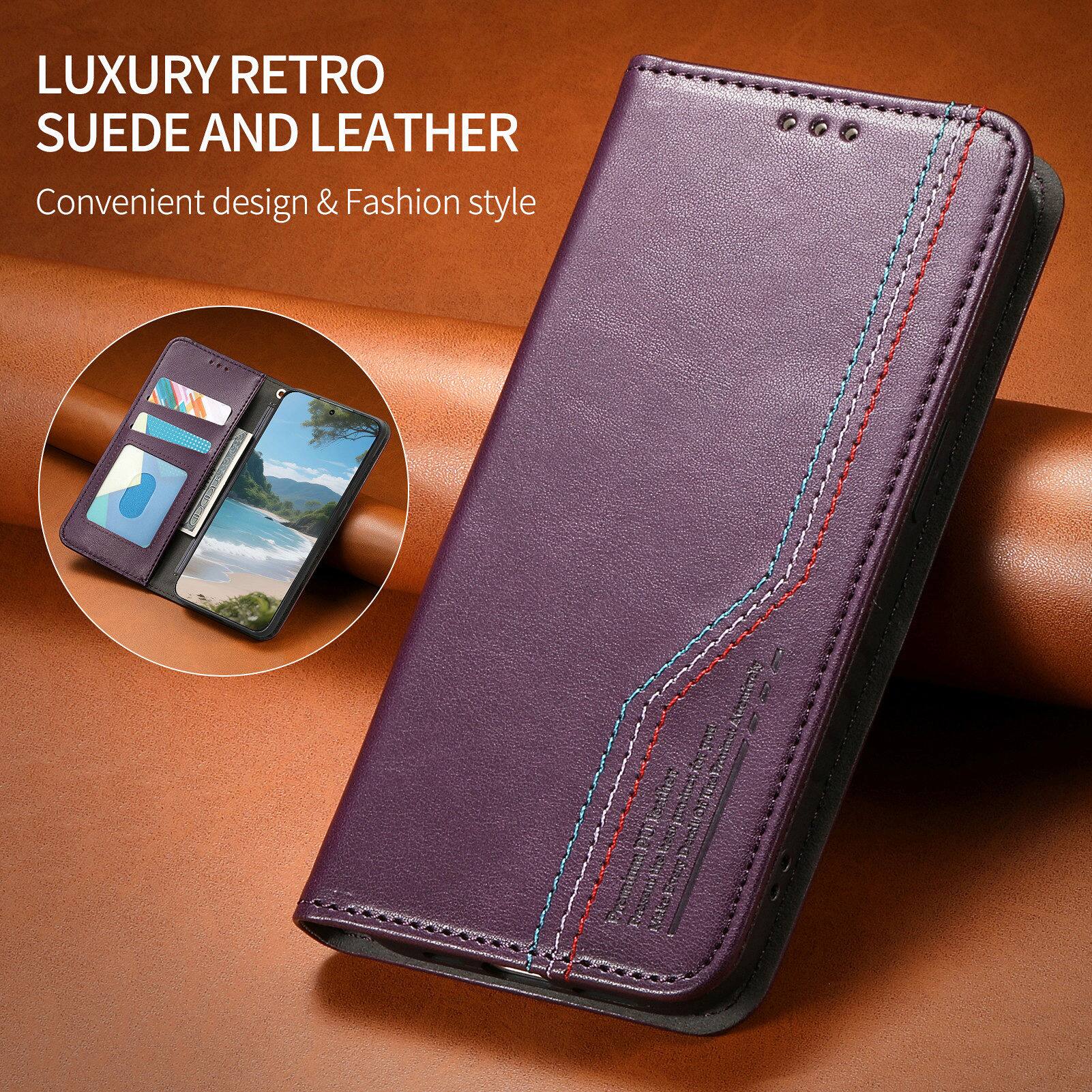 LUXURY RETRO SUEDE AND LEATHER  
Convenient design & Fashion style