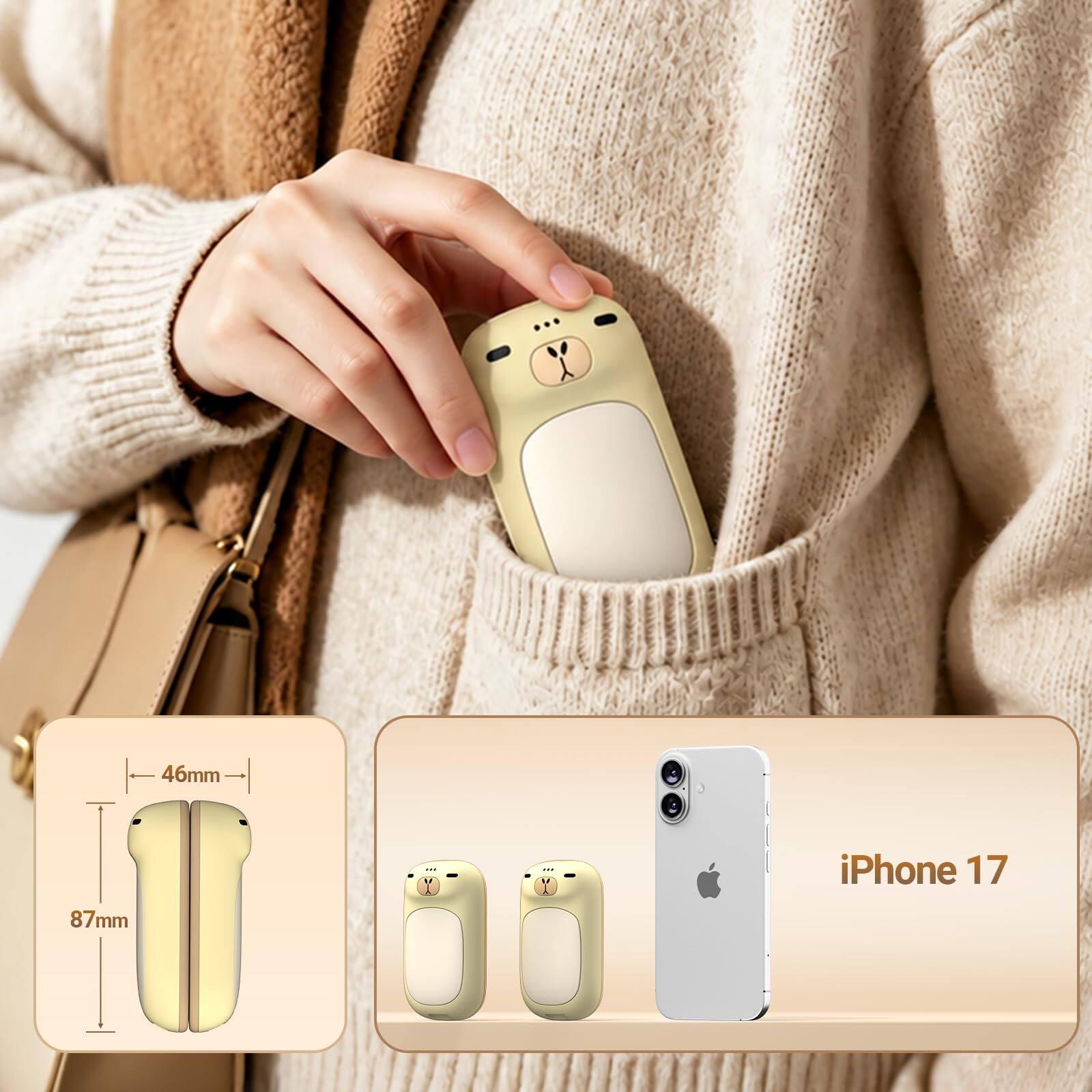 46mm  
iPhone 17  
87mm