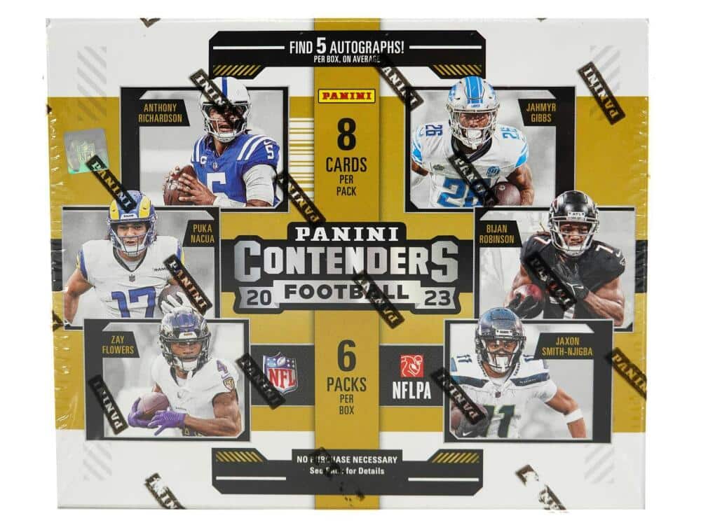 2023 Panini Contenders Football Hobby Box price history on PriceWatchPro