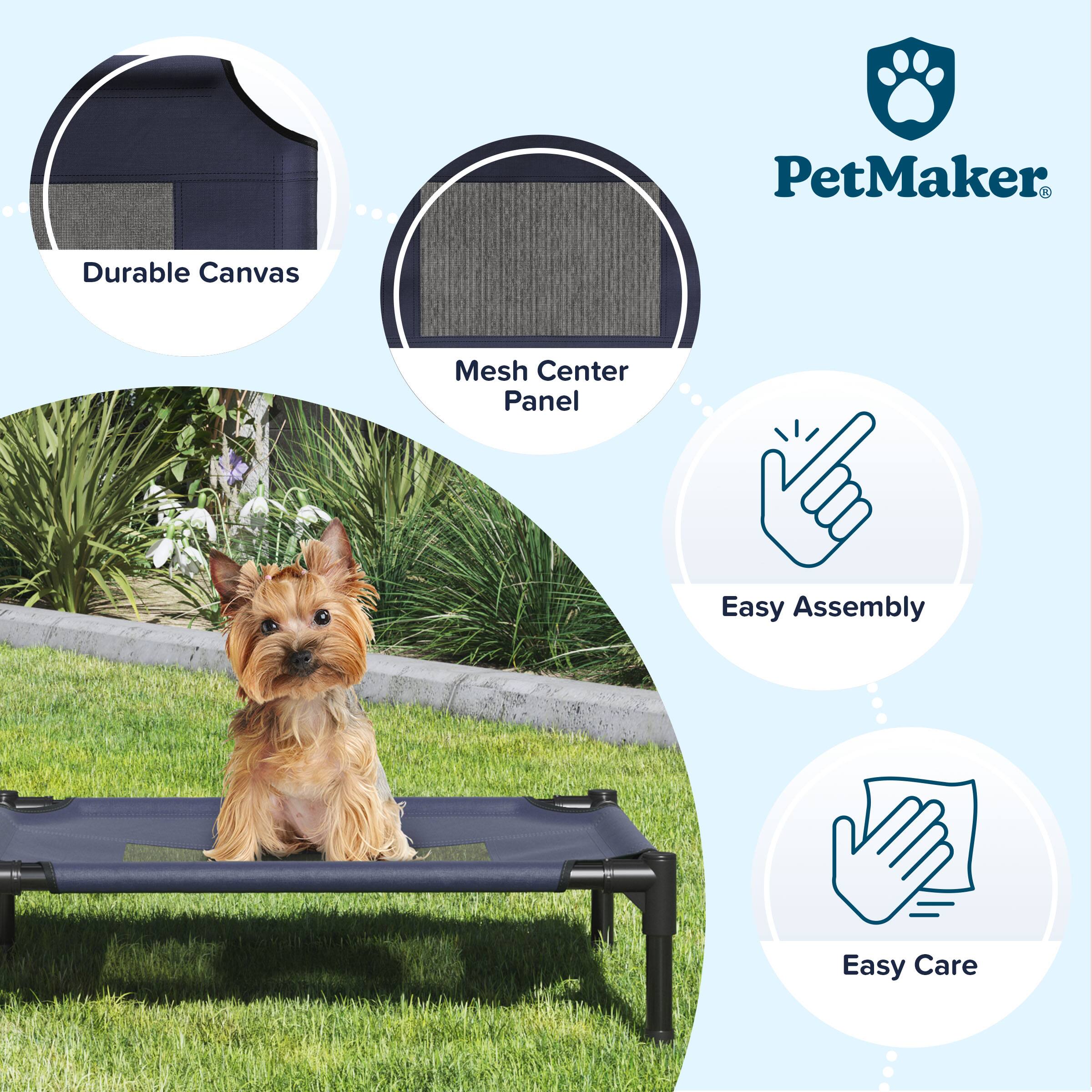 PetMaker Durable Canvas Mesh Center Panel Easy Assembly Easy Care