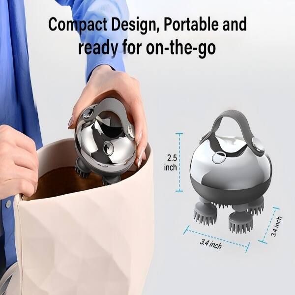 Compact Design, Portable and ready for on-the-go

2.5 inch  
3.4 inch