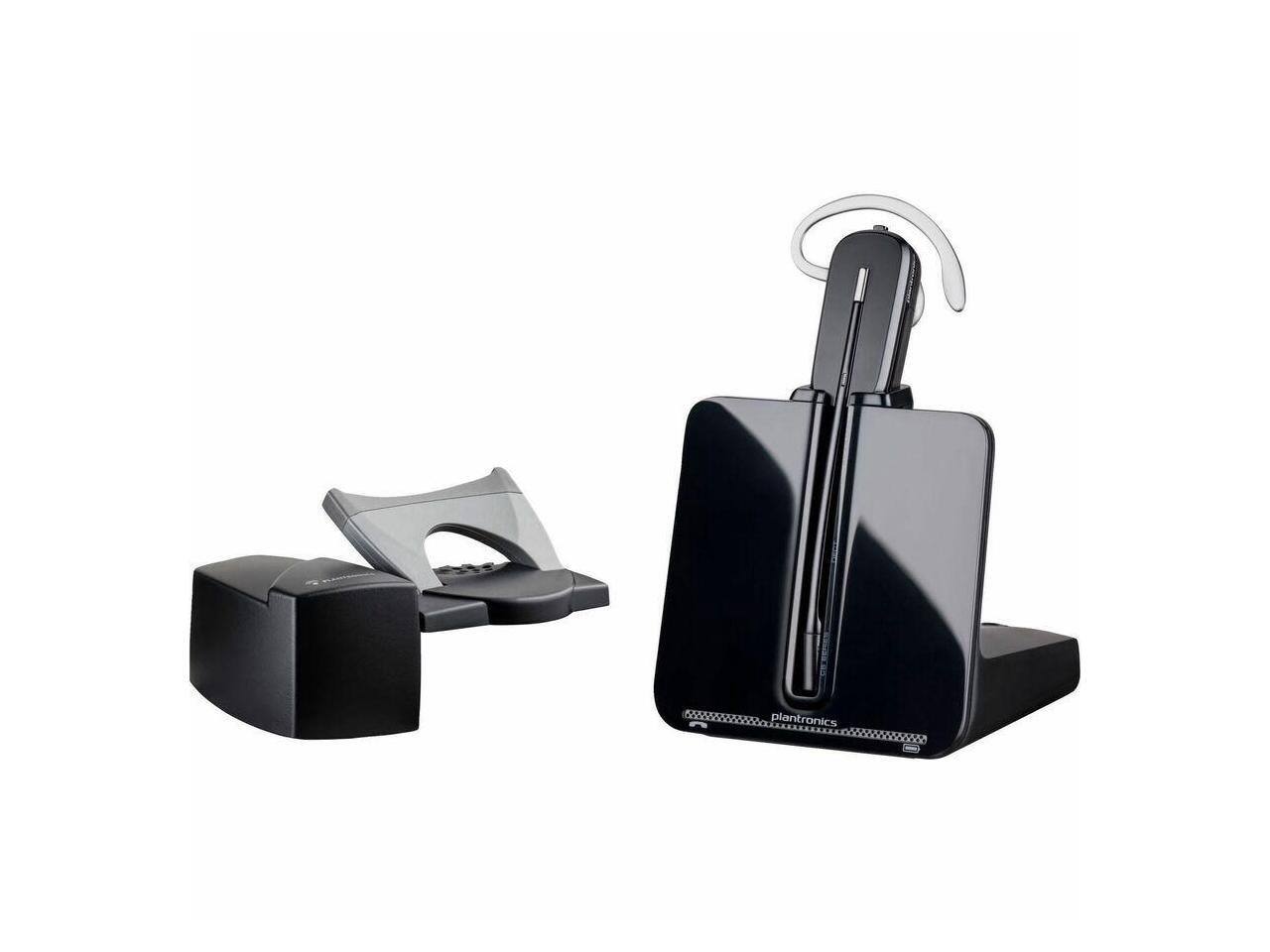 Alt View 2. Poly - Poly CS540A DECT 6.0 Wireless Headset - Mono - Noise Cancelling - Black - TAA - Black.