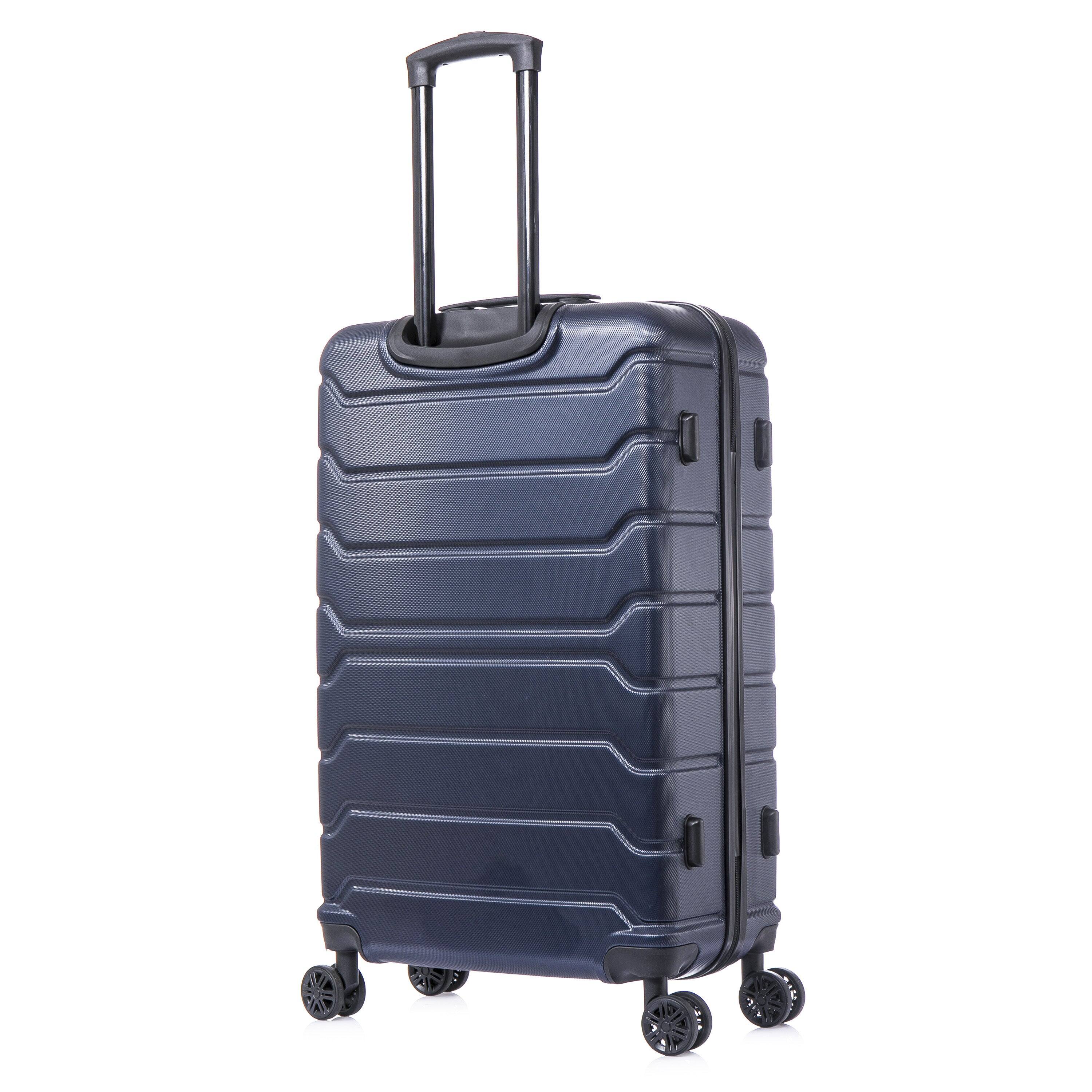 Alt View 4. InUSA - Trend lightweight hardside spinner luggage 28" - BLUE.
