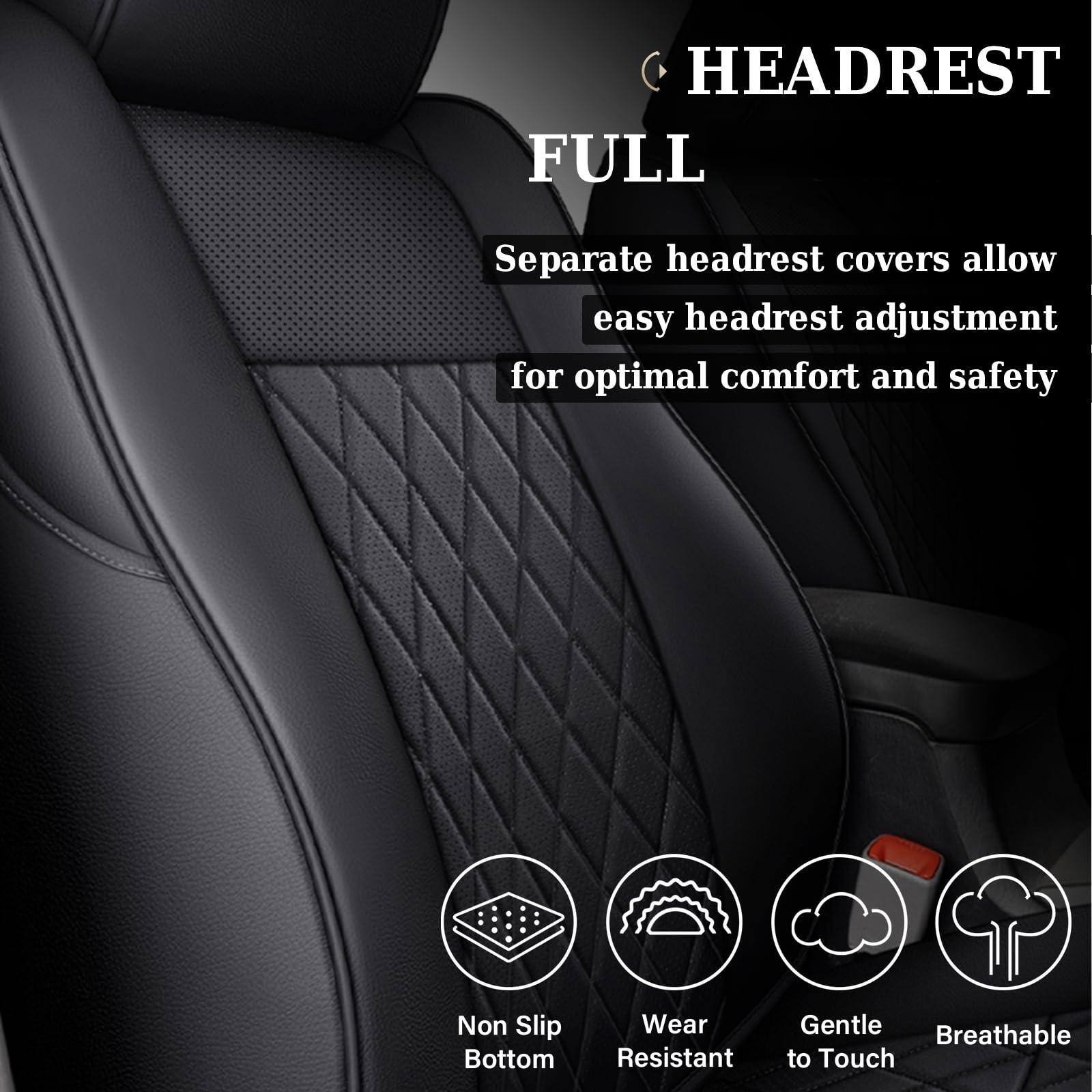 HEADREST FULL

Separate headrest covers allow easy headrest adjustment for optimal comfort and safety

- Non Slip Bottom
- Wear Resistant
- Gentle to Touch
- Breathable