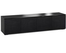 Angle. Salamander Designs - Chicago AV Cabinet for Most TVs up to 85" - Black Oak.