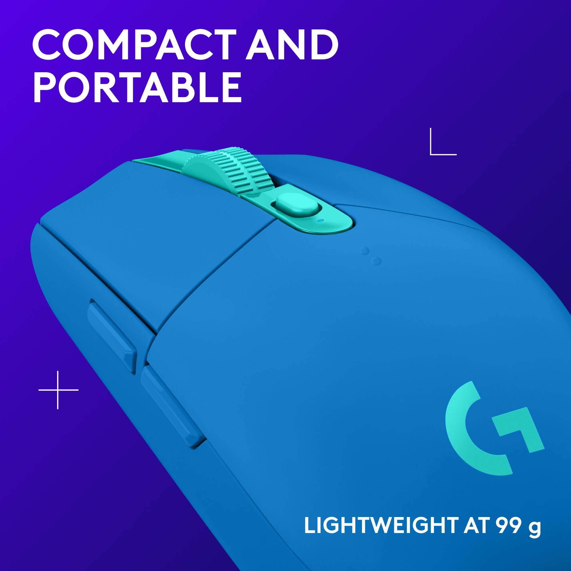 Compact and Portable + G Lightweight at 99 g