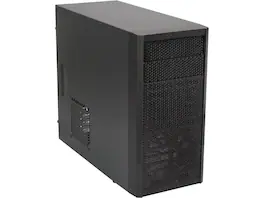 Fractal Design - Core 1000 Black Micro ATX Mini Tower Computer Case - Black