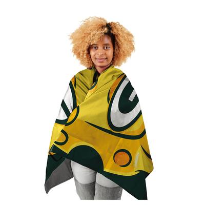 Pegasus Green Bay Packers 54" x 70" Wearable Hero Cape Pegasus Green Bay Packers 54" x 70" Wearable Hero Cape