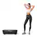Left. MERACH - MERACH Vibration Plate with Dual Massage Modes (shiatsu & magnetic), 99 Speeds, Lymphatic Drainage for Full Body Workout - Black.
