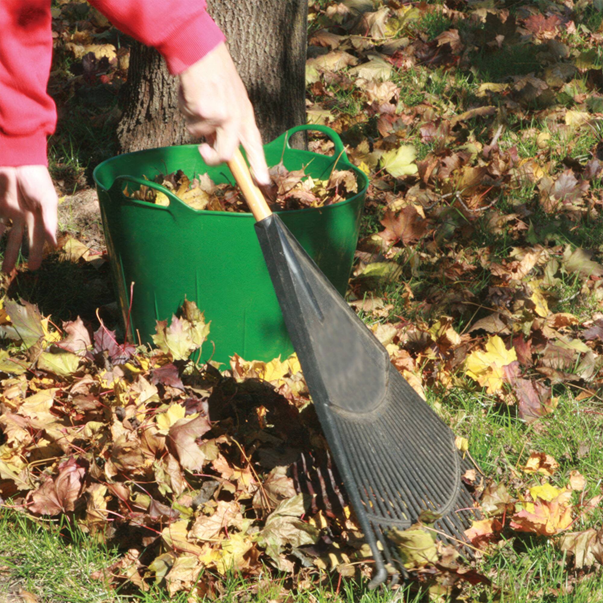Alt View 2. Little Giant - Little Giant 11 Gallon Heavy Duty Farm Bucket Poly/Rubber Flex Tub with Handles.