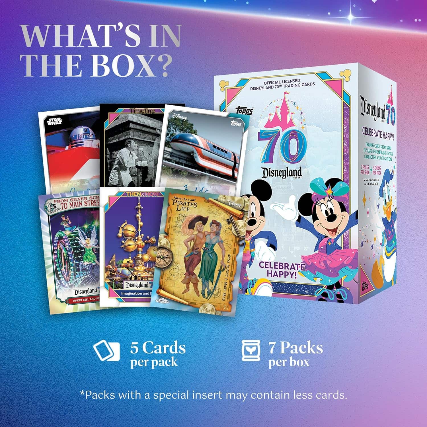 2025 Topps Disneyland 70th Anniversary Value Blaster Box - Best Buy