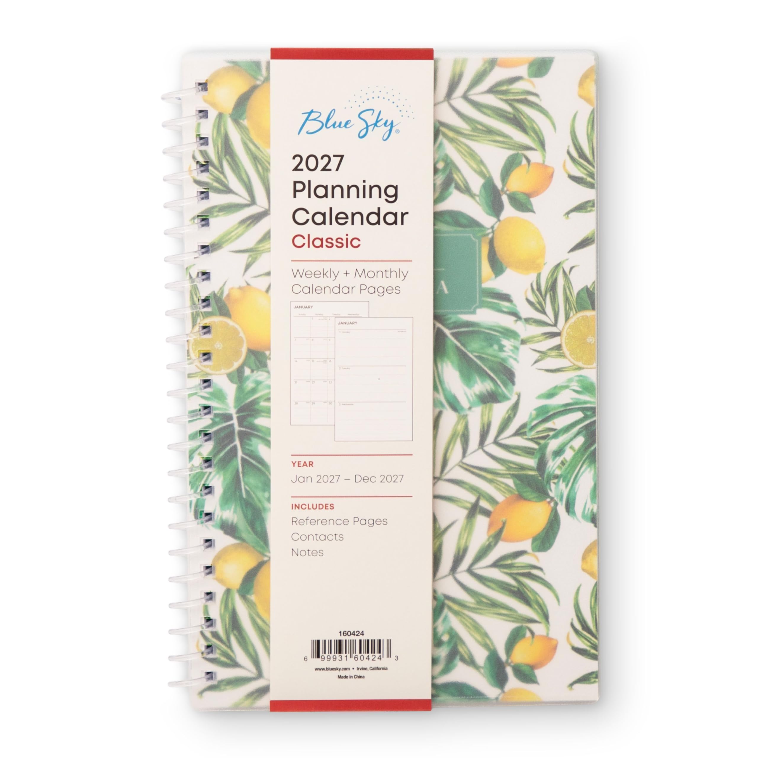 Blue Sky 2027 Weekly & Monthly Planner Calendar, 5