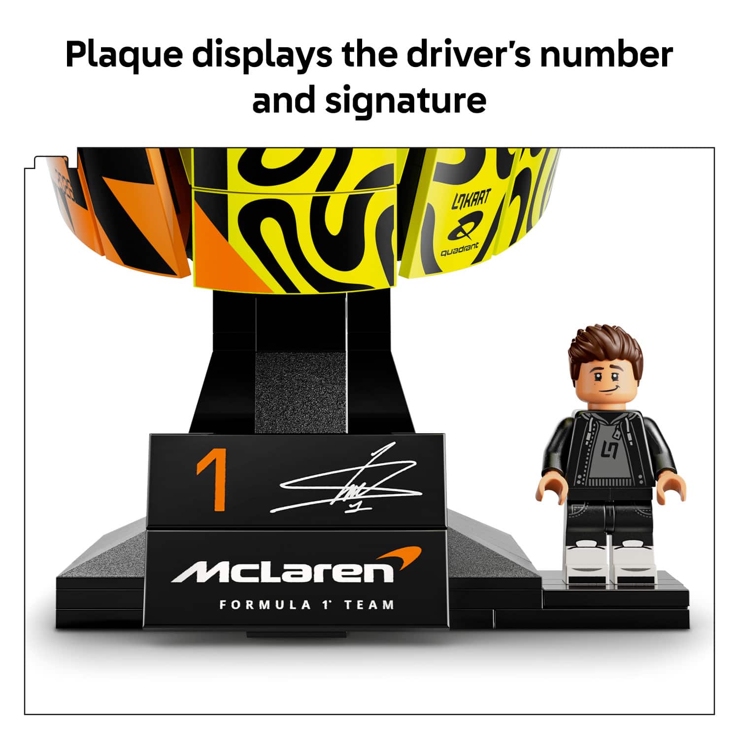 LEGO - Editions McLaren Mastercard F1 Team Lando Norris Helm