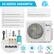 20 SEER2 38000BTU
C ETL US LISTED
Cooling
Heating
Noiseless
Free installation kit