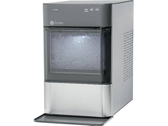 GE Profile - Refurbished Excellent - OPAL 2.0 ICE MAKER UP TO 38LB ICE PER DAY - AND GRAY - Stainless Steel