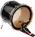 Angle Standard. Evans - EMAD2 20" Bass Drum Head.
