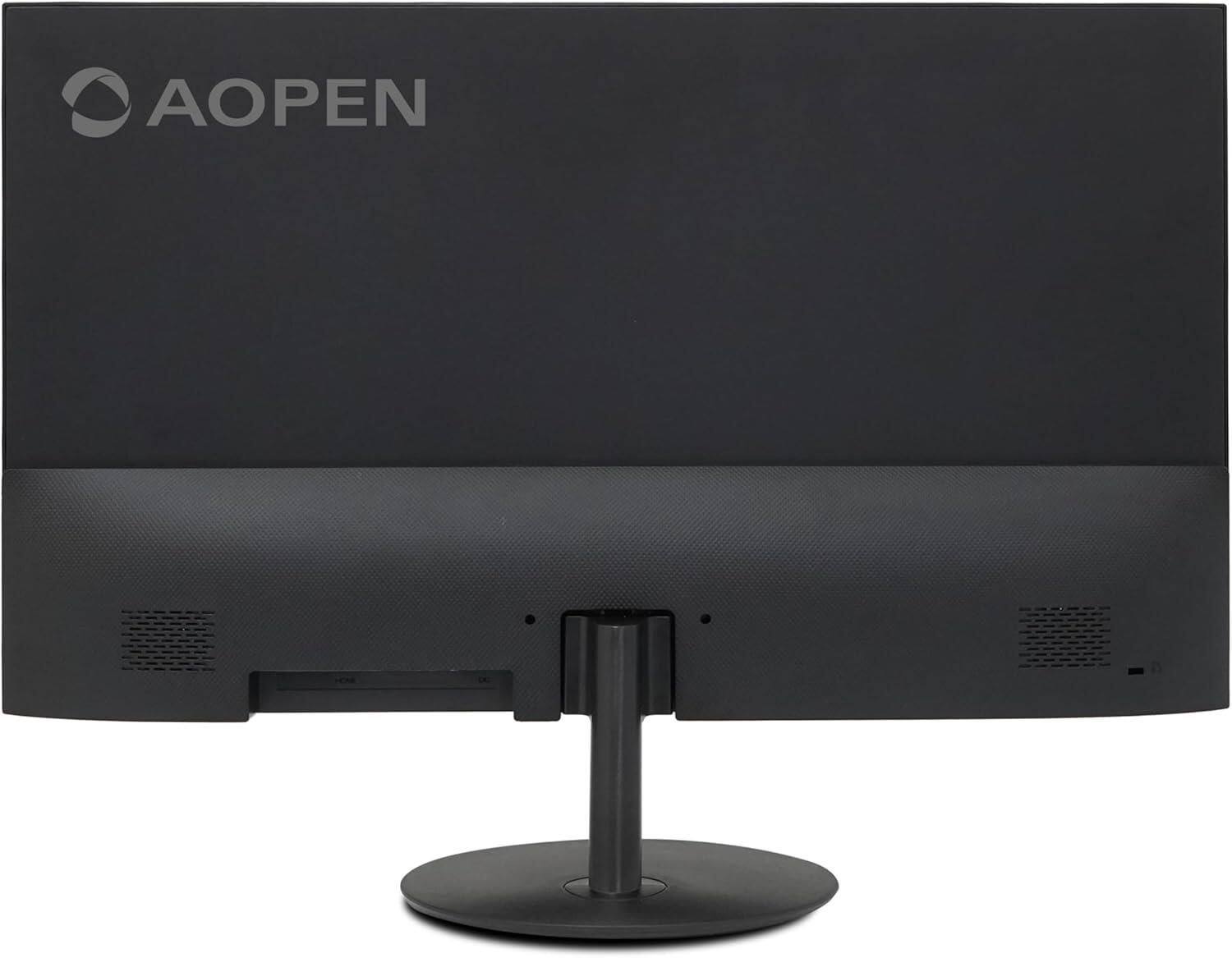 Left. Acer - AOpen 32SA2QK 4K 27" UHD LED Monitor - 16:9 - Black - Black.