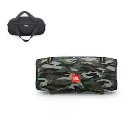 JBL - Xtreme 2 Waterproof Bluetooth Speaker with Case - Camouflage