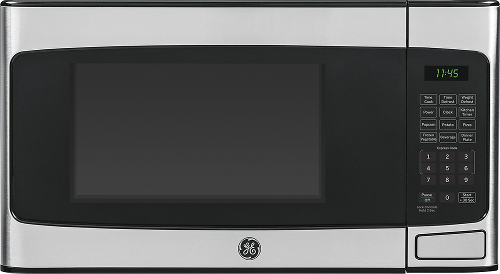 GE - 1.1 Cu. Ft. Mid-Size Microwave - Stainless steel | Okinus Online Shop