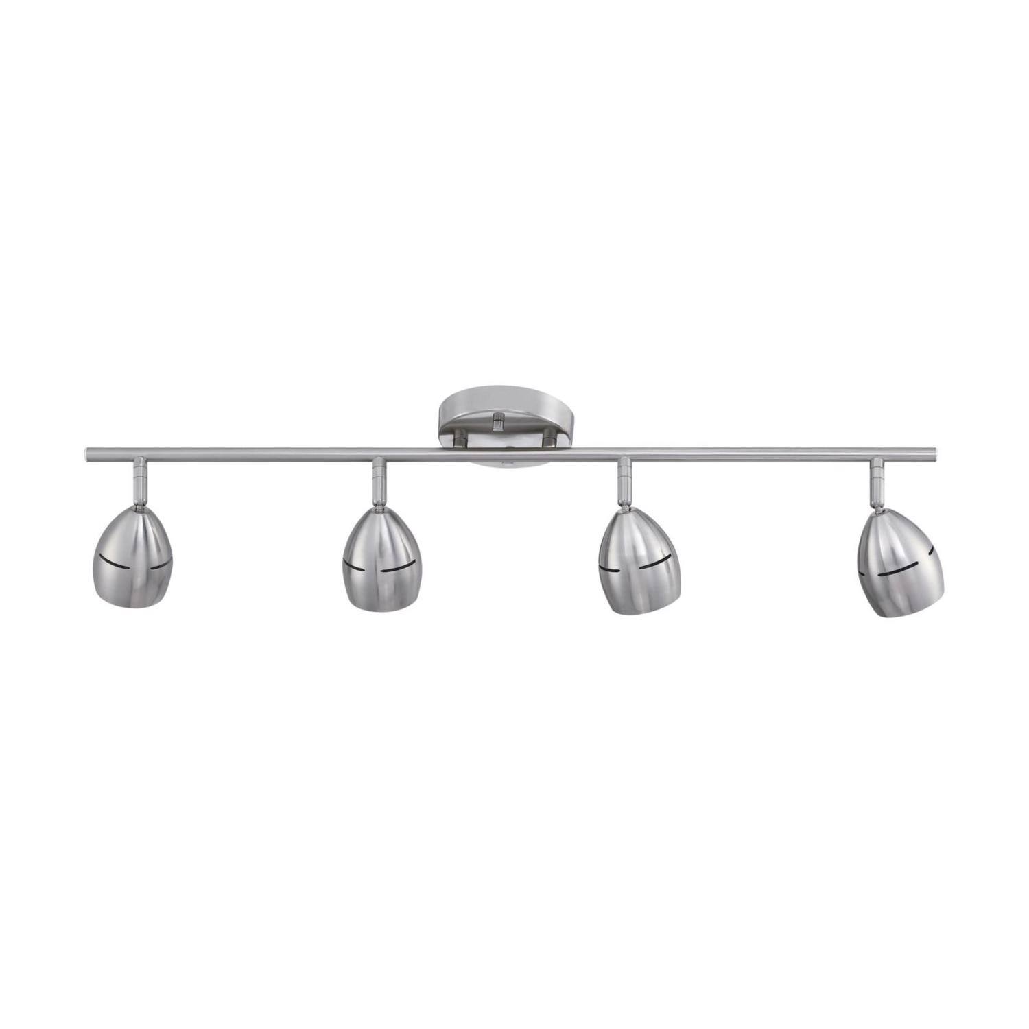 Angle. Westinghouse - Westinghouse Borgata Brushed Nickel Silver 4 lights Pendant Light.