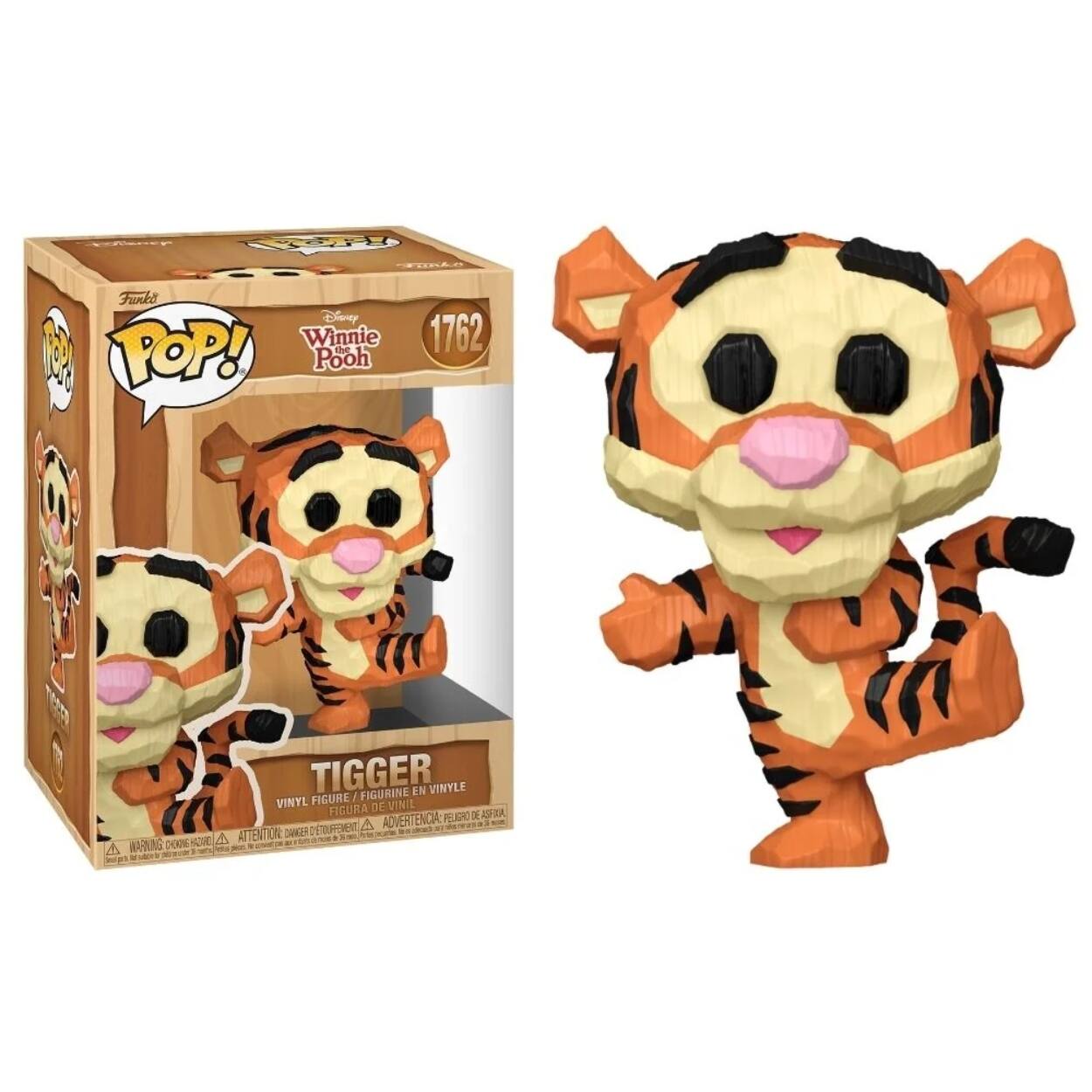Funko Disney Winnie the Pooh  
1762  
Tigger / Figurine en Vinyle Vinyl Figure Vinil Figura de Advertencia Peligro de Asfixia, D'Trufent, A Atención: D'anger D'channe Hacard, 4  
Warning