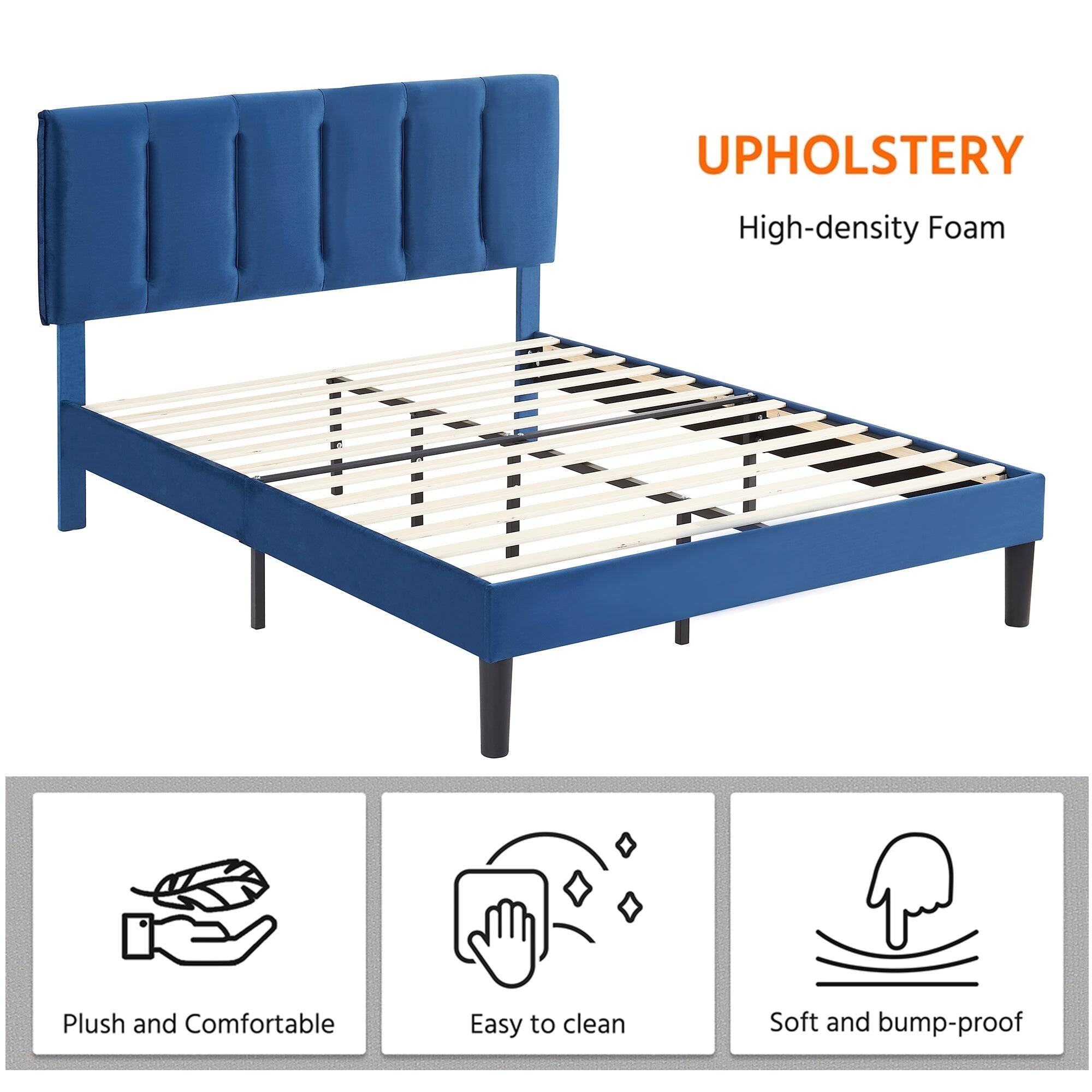 UPHOLSTERY  
High-density Foam  

Plush and Comfortable  
Easy to clean  
Soft and bump-proof