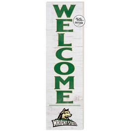 Jardine - Wright State Raiders 10'' x 35'' Indoor/Outdoor Welcome Sign - White
