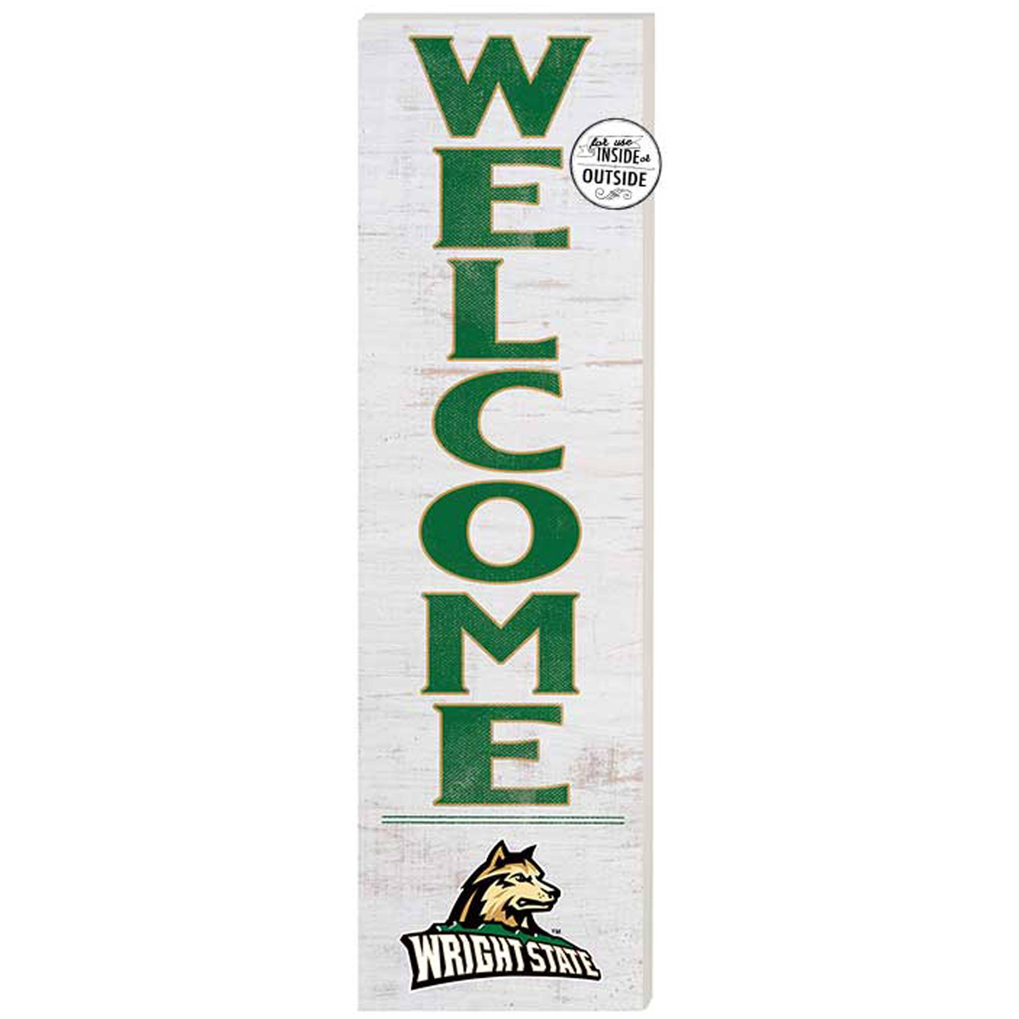 Wright State Raiders 10'' x 35'' Indoor/Outdoor Welcome Sign