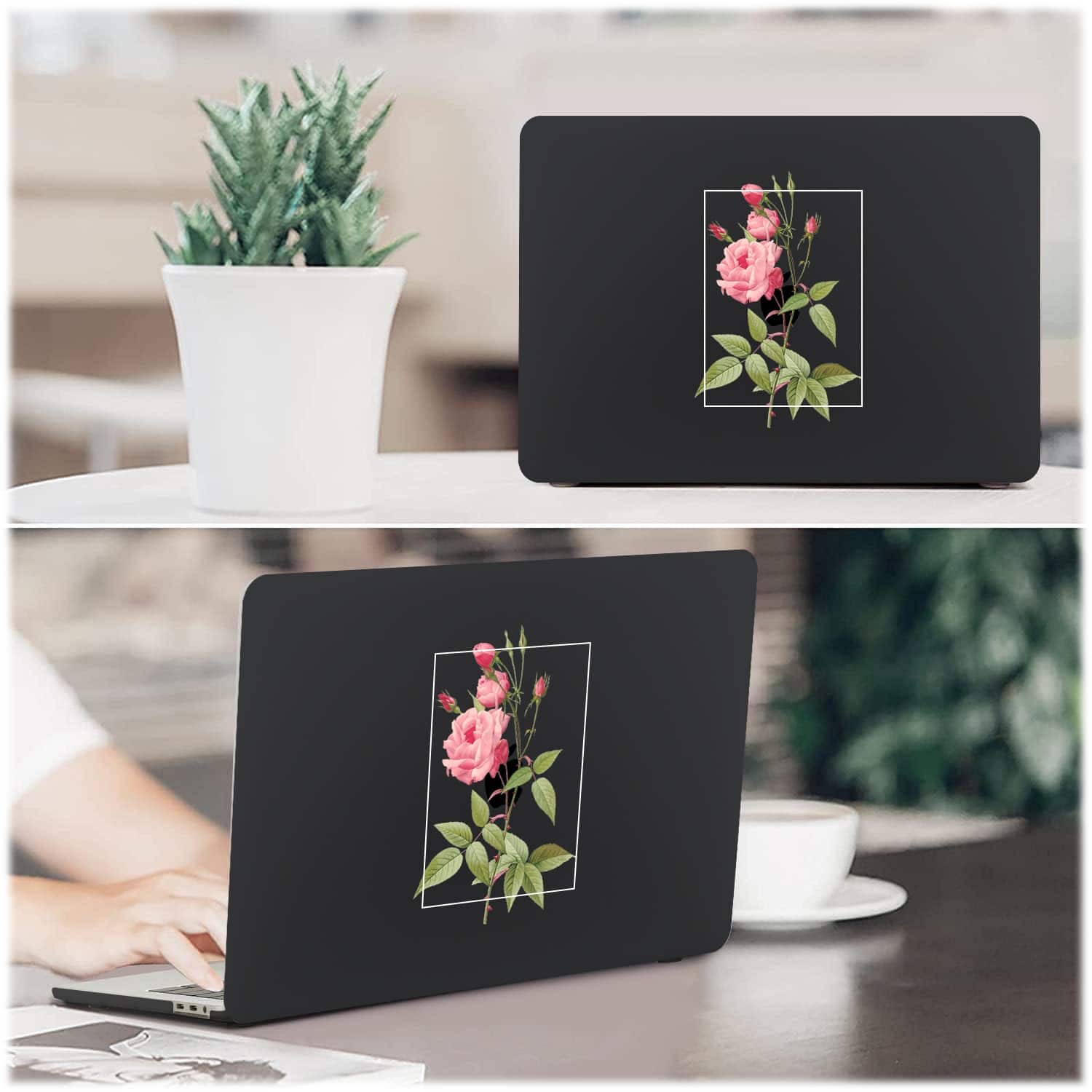 Alt View 14. SaharaCase - Arts Case for Apple MacBook Air 13.6" M2 and 13" M3 Chip Laptops - Black.