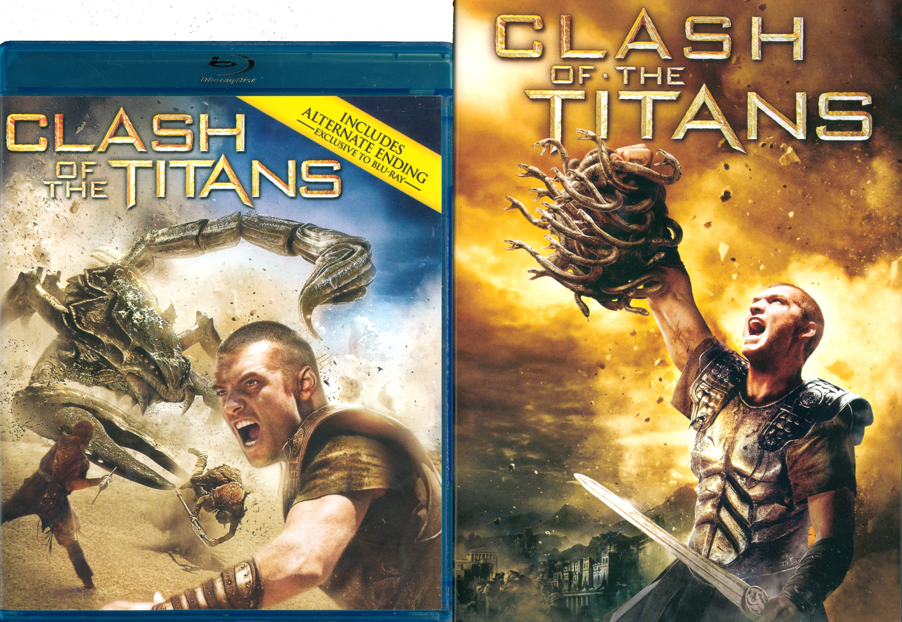  Clash of the Titans 3D [Blu-ray 3D + Blu-ray] [Blu-ray] (2010)  : Movies & TV